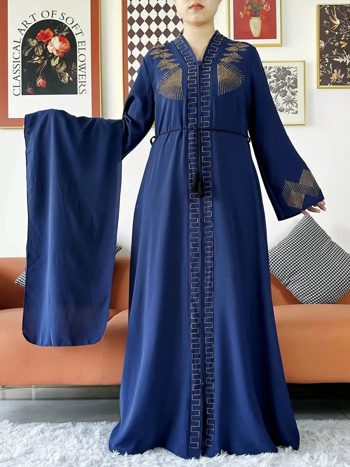 Elegant Chiffon Open Abaya for Muslim Women elegant-chiffon-open-abaya-for-muslim-women-4551709