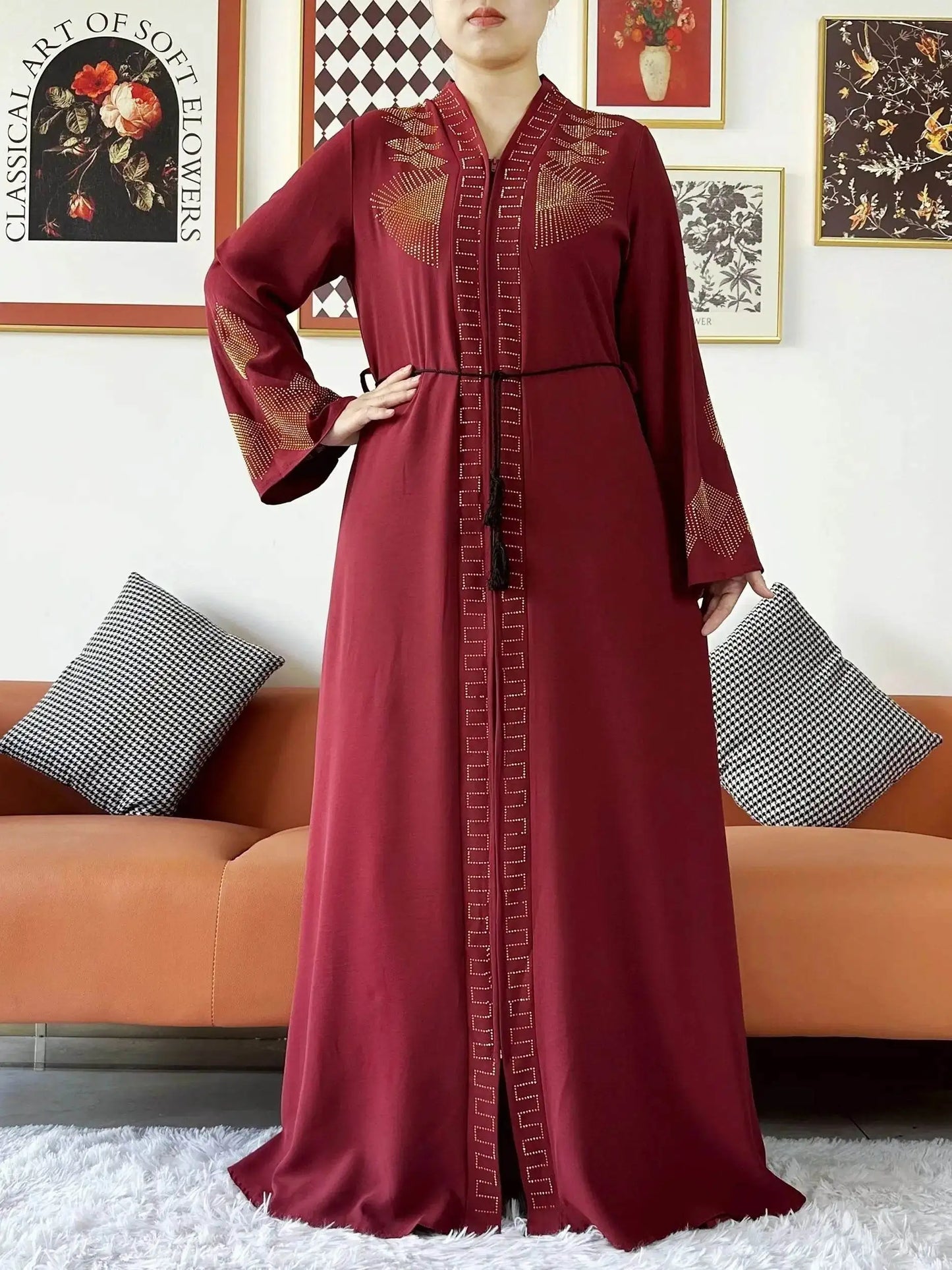Elegant Chiffon Open Abaya for Muslim Women elegant-chiffon-open-abaya-for-muslim-women-2048173