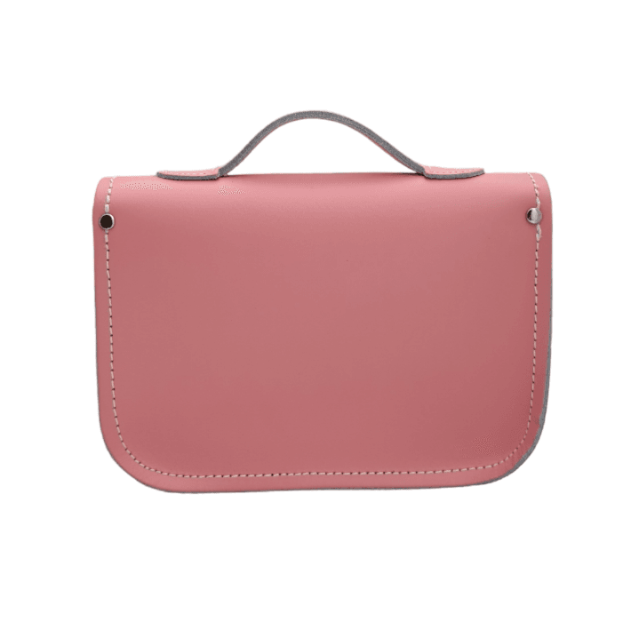 Leather Midi Satchel - Pastel Pink Midi Satchel leather-midi-satchel-pastel-pink-9672236