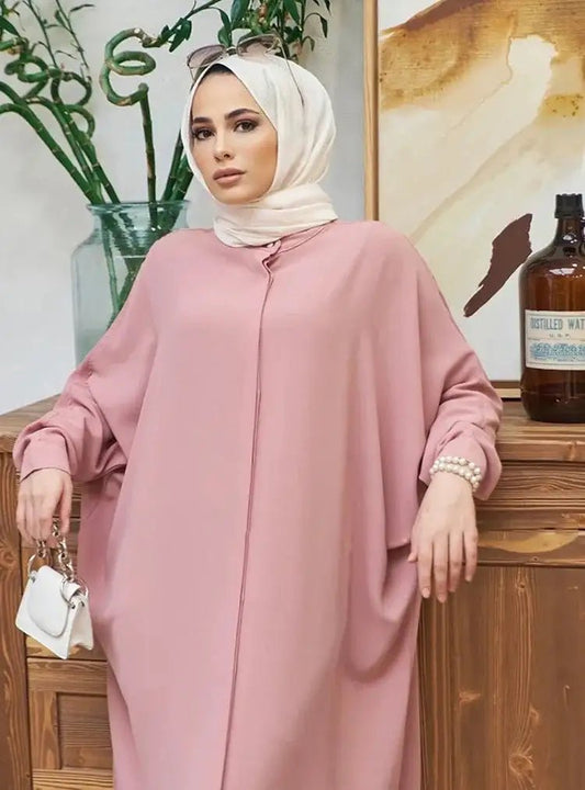 Abaya Dress Muslim Fashion Robe Abaya Ramadan Ladies Long Sleeve Islamic Dress Middle East Abayas Women Clothing Without Hijab - Fabaya UK Abaya Dress Muslim Fashion Robe Abaya Ramadan Ladies Long Sleeve Islamic Dress Middle East Abayas Women Clothing Without Hijab Sb1e6c73e93724aaca0c6a501c6022c9dN