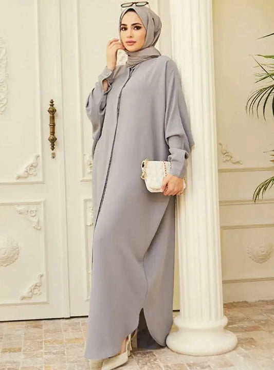 Abaya Dress Muslim Fashion Robe Abaya Ramadan Ladies Long Sleeve Islamic Dress Middle East Abayas Women Clothing Without Hijab - Fabaya UK Abaya Dress Muslim Fashion Robe Abaya Ramadan Ladies Long Sleeve Islamic Dress Middle East Abayas Women Clothing Without Hijab Se68e46a8688c48ca8d105f6c6c60c10bz