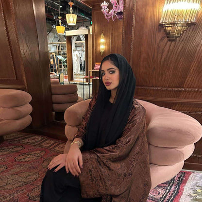 Bronzing Robe Abaya Outer Wear -Fabaya UK Fabaya UK