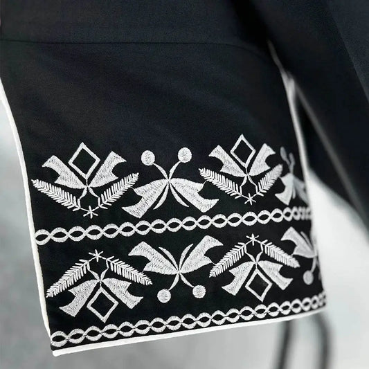 Classic Embroidered Abaya Dress - Women's Hijab Coat classic-embroidered-abaya-dress-womens-hijab-coat-4119276