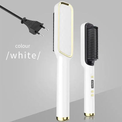 Electric Multifunctional Straight Hair Straightener Comb Anti-Scalding Fabaya UK