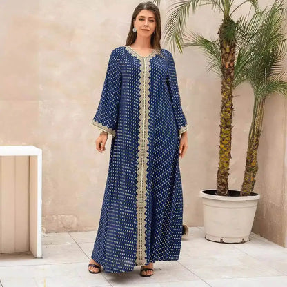 Elegant Autumn Muslim Dress with Sequins elegant-autumn-muslim-dress-with-sequins-6739361