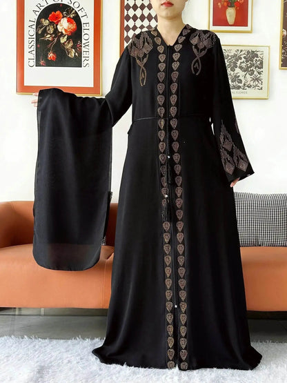 Elegant Chiffon Open Abaya for Muslim Women elegant-chiffon-open-abaya-for-muslim-women-9022143
