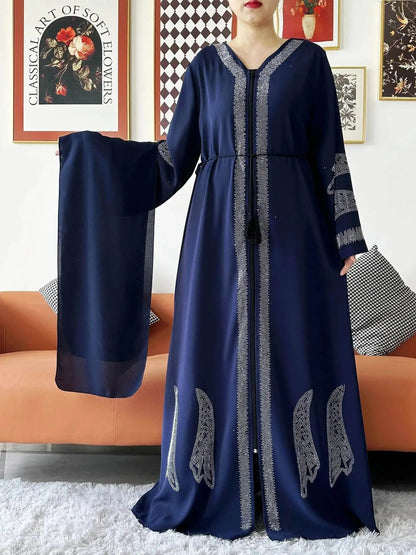 Elegant Chiffon Open Abaya for Muslim Women elegant-chiffon-open-abaya-for-muslim-women-8518282