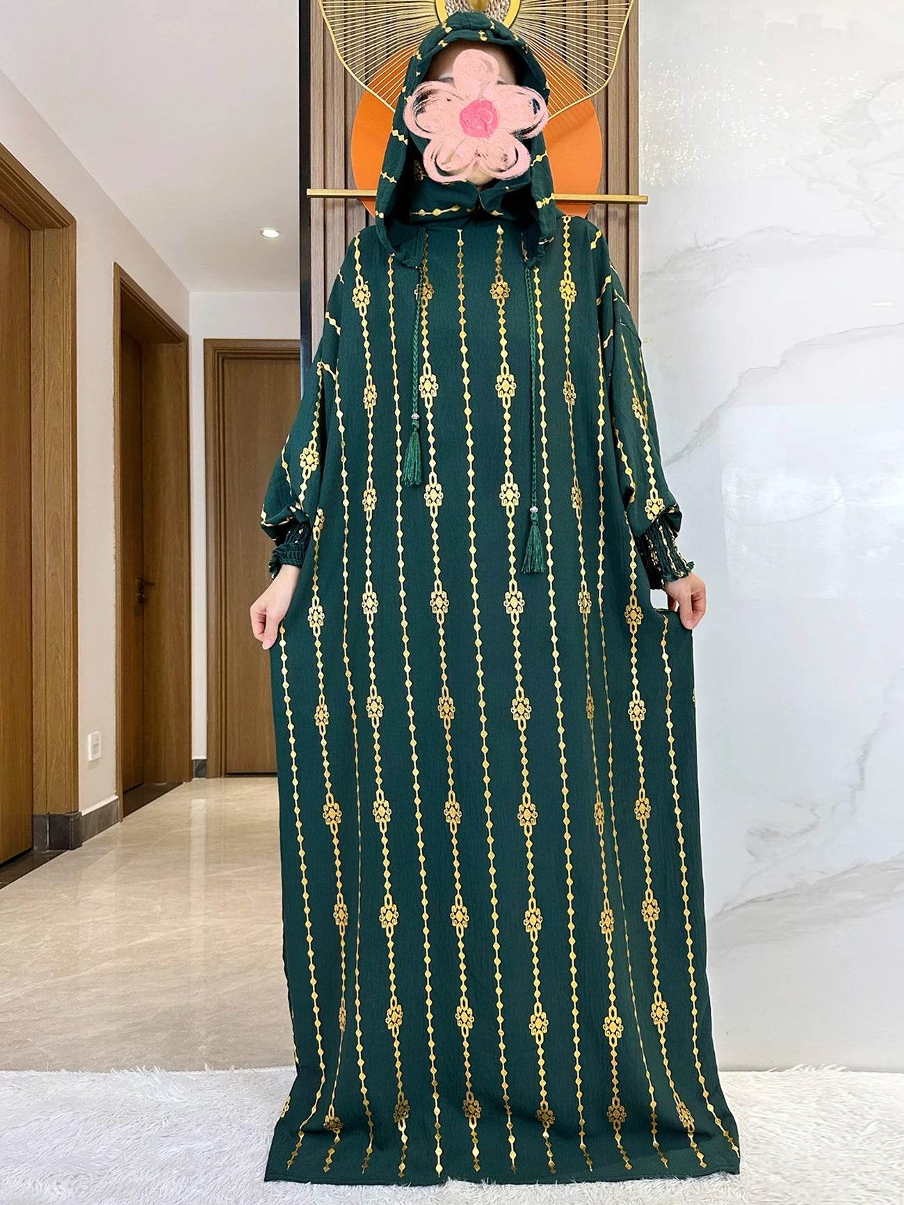 Elegant Cotton Abaya Dress for Modern Muslim Women elegant-cotton-abaya-dress-for-modern-muslim-women-1386341
