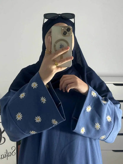 Elegant Eid Abaya Dress with Floral Embroidery elegant-eid-abaya-dress-with-floral-embroidery-1450690