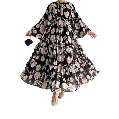 Elegant Floral Chiffon Maxi Dress for Women elegant-floral-chiffon-maxi-dress-for-women-2745296