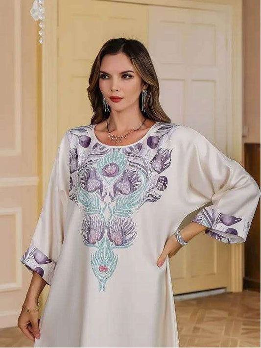 Elegant Floral Print Long Sleeve Abaya Dress 4 elegant-floral-print-long-sleeve-abaya-dress-6674137