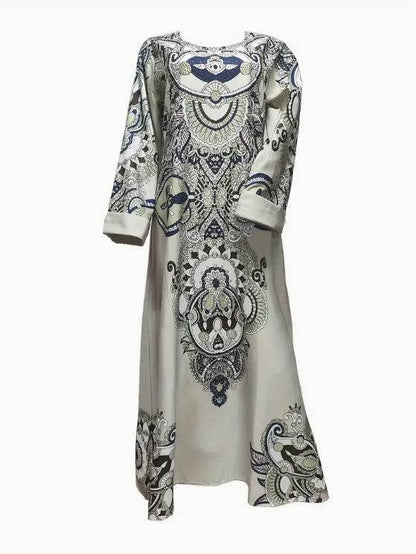 Elegant Floral Print Long Sleeve Abaya Dress 4 elegant-floral-print-long-sleeve-abaya-dress-5872904