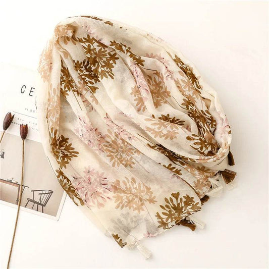 Elegant Floral Print Muslim Hijab Scarf elegant-floral-print-muslim-hijab-scarf-5379131