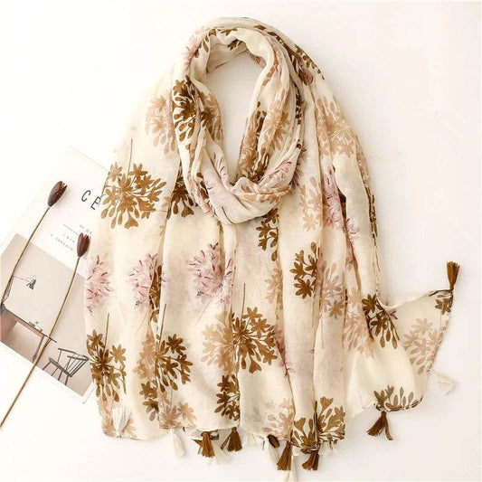 Elegant Floral Print Muslim Hijab Scarf elegant-floral-print-muslim-hijab-scarf-6506982