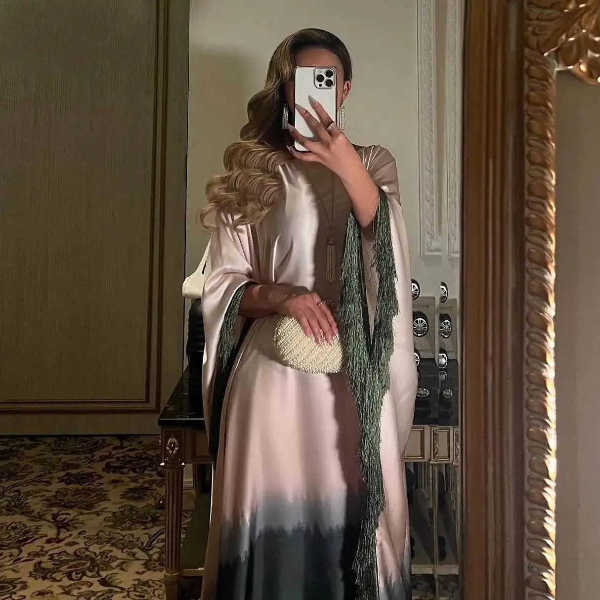 Elegant Gradient Abaya for Women - Modest Kaftan elegant-gradient-abaya-for-women-modest-kaftan-5465575