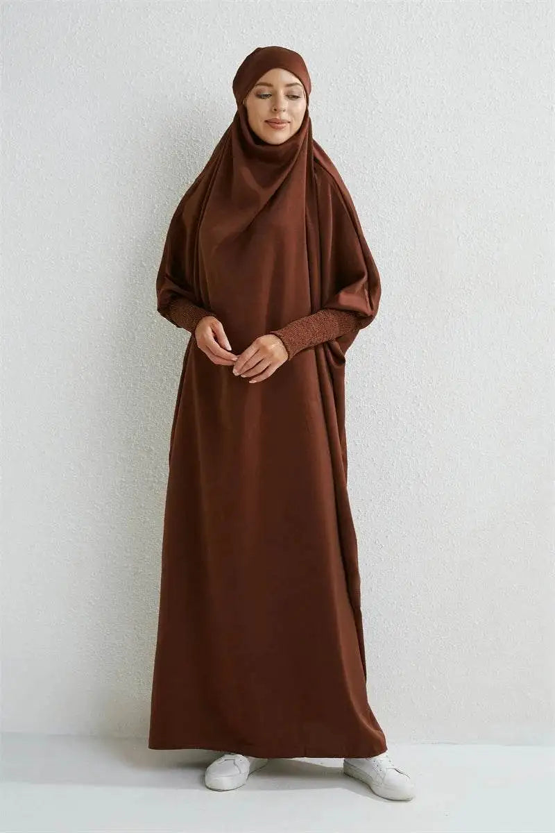Elegant Hijab Abaya with Stylish Hood - Modest Dress elegant-hijab-abaya-with-stylish-hood-modest-dress-5718749