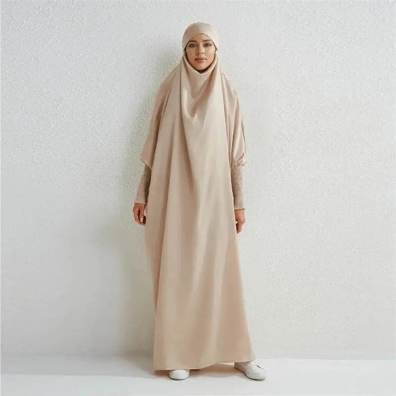 Elegant Hijab Abaya with Stylish Hood - Modest Dress elegant-hijab-abaya-with-stylish-hood-modest-dress-9870721