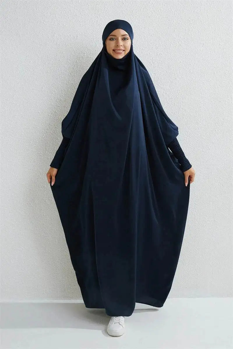 Elegant Hijab Abaya with Stylish Hood - Modest Dress elegant-hijab-abaya-with-stylish-hood-modest-dress-3013900