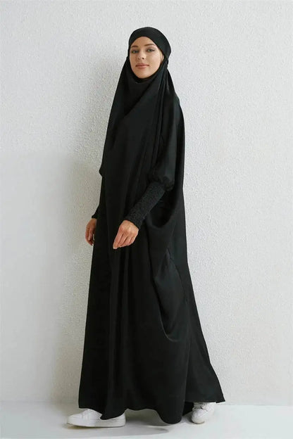 Elegant Hijab Abaya with Stylish Hood - Modest Dress elegant-hijab-abaya-with-stylish-hood-modest-dress-8992167