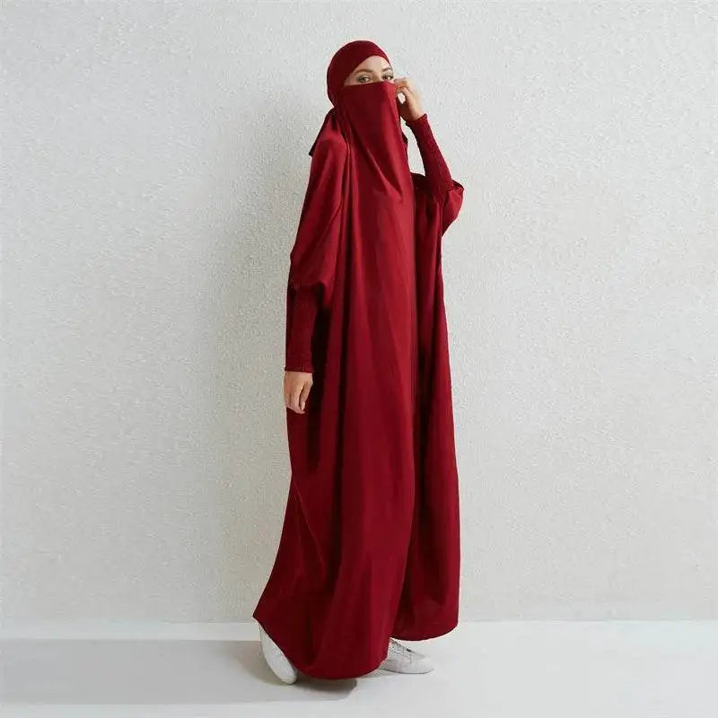 Elegant Hijab Abaya with Stylish Hood - Modest Dress elegant-hijab-abaya-with-stylish-hood-modest-dress-3631407
