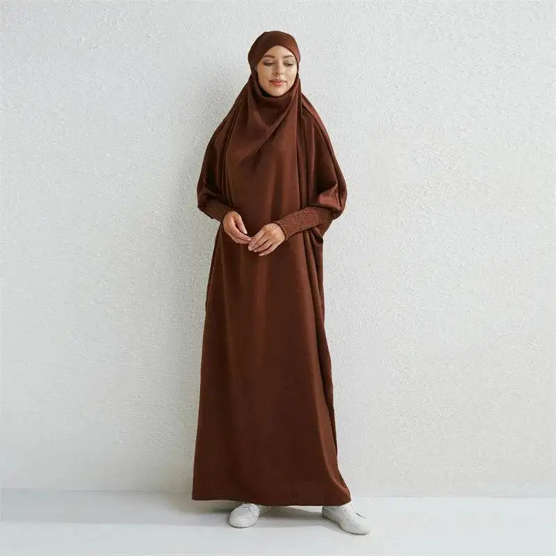 Elegant Hijab Abaya with Stylish Hood - Modest Dress elegant-hijab-abaya-with-stylish-hood-modest-dress-1811834