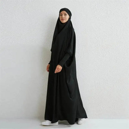 Elegant Hijab Abaya with Stylish Hood - Modest Dress elegant-hijab-abaya-with-stylish-hood-modest-dress-6146982