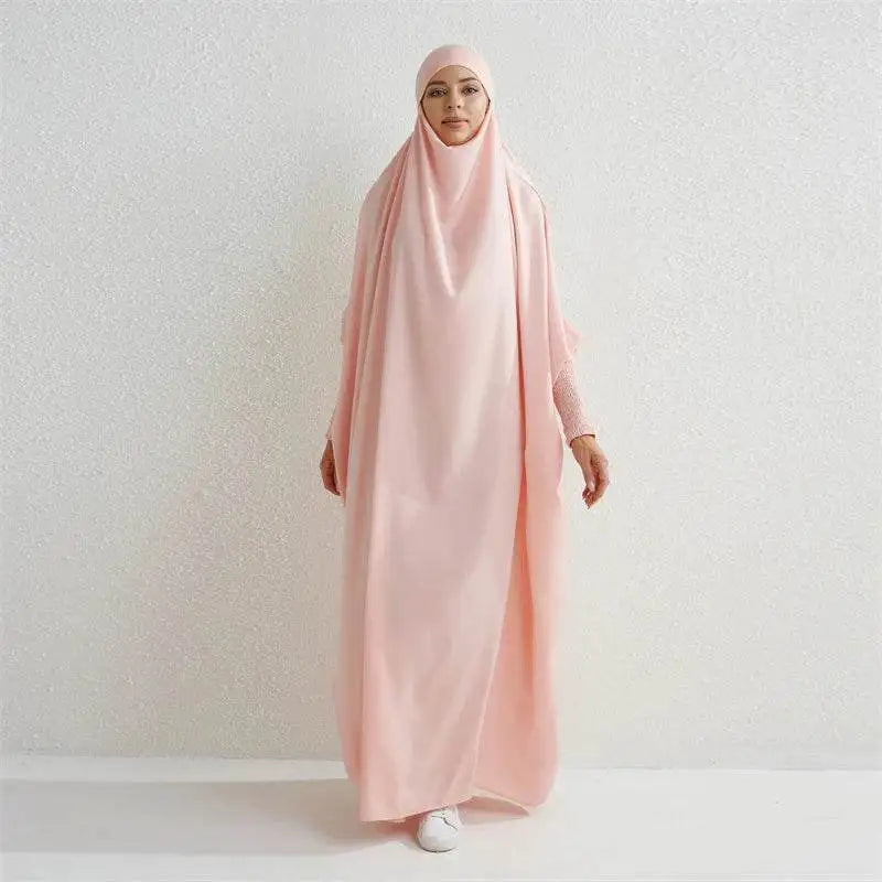 Elegant Hijab Abaya with Stylish Hood - Modest Dress elegant-hijab-abaya-with-stylish-hood-modest-dress-1146113