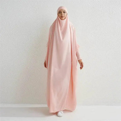 Elegant Hijab Abaya with Stylish Hood - Modest Dress elegant-hijab-abaya-with-stylish-hood-modest-dress-1146113