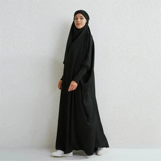 Elegant Hooded Abaya Prayer Dress for Women elegant-hooded-abaya-prayer-dress-for-women-3849232