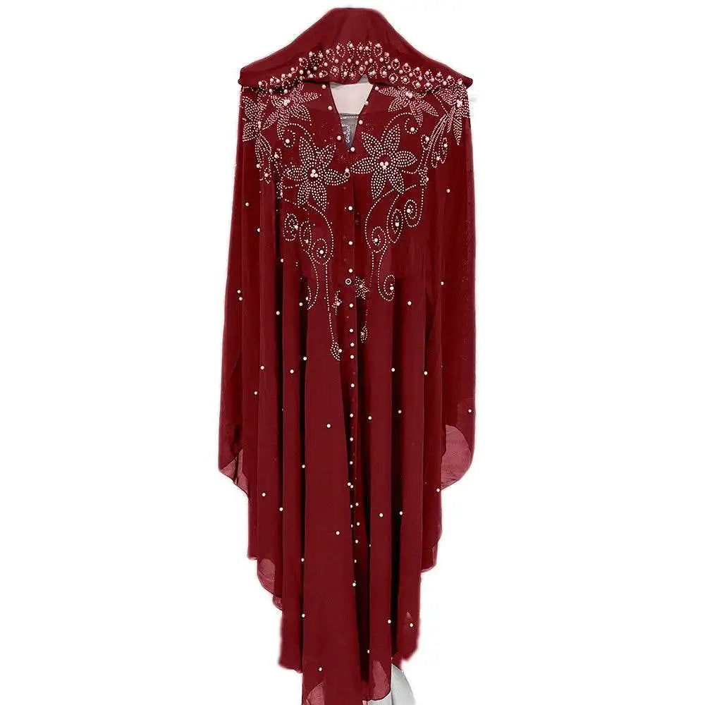 Elegant Hooded Kaftan Maxi Dress for Women elegant-hooded-kaftan-maxi-dress-for-women-4343068