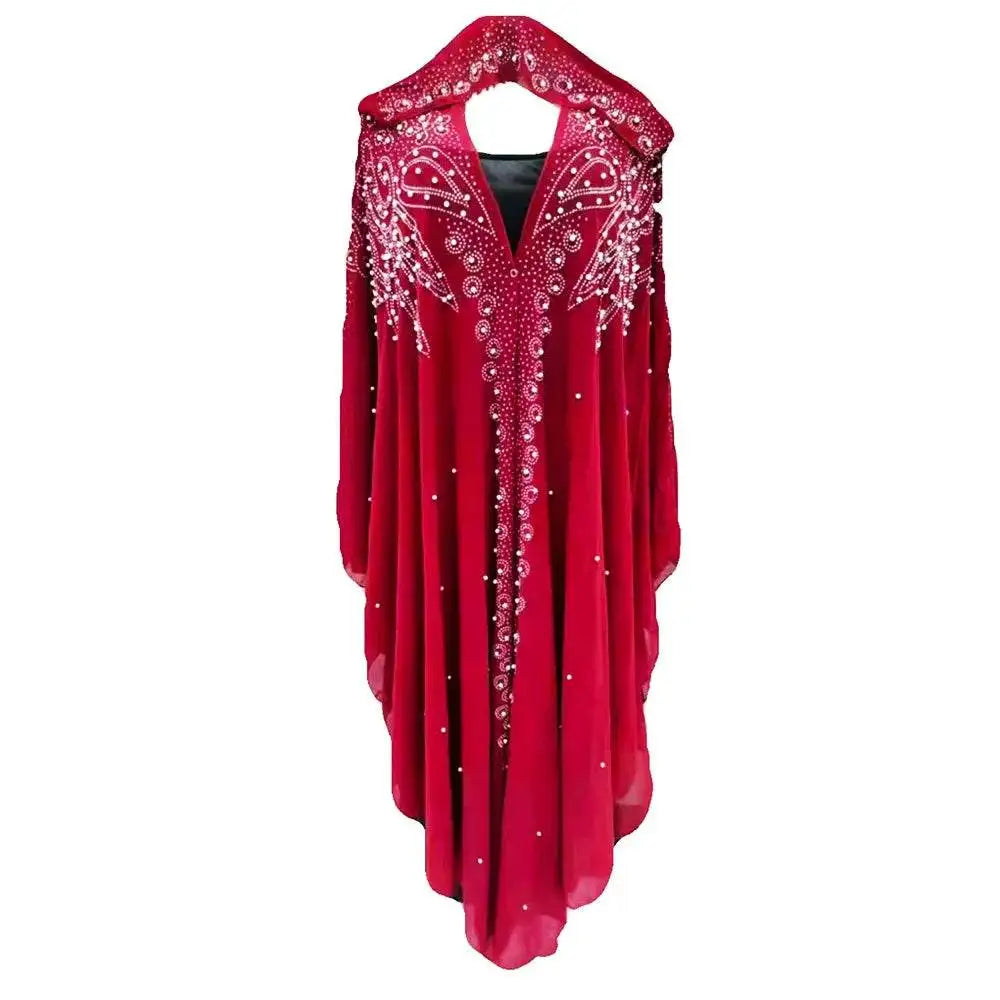 Elegant Hooded Kaftan Maxi Dress for Women elegant-hooded-kaftan-maxi-dress-for-women-9485074