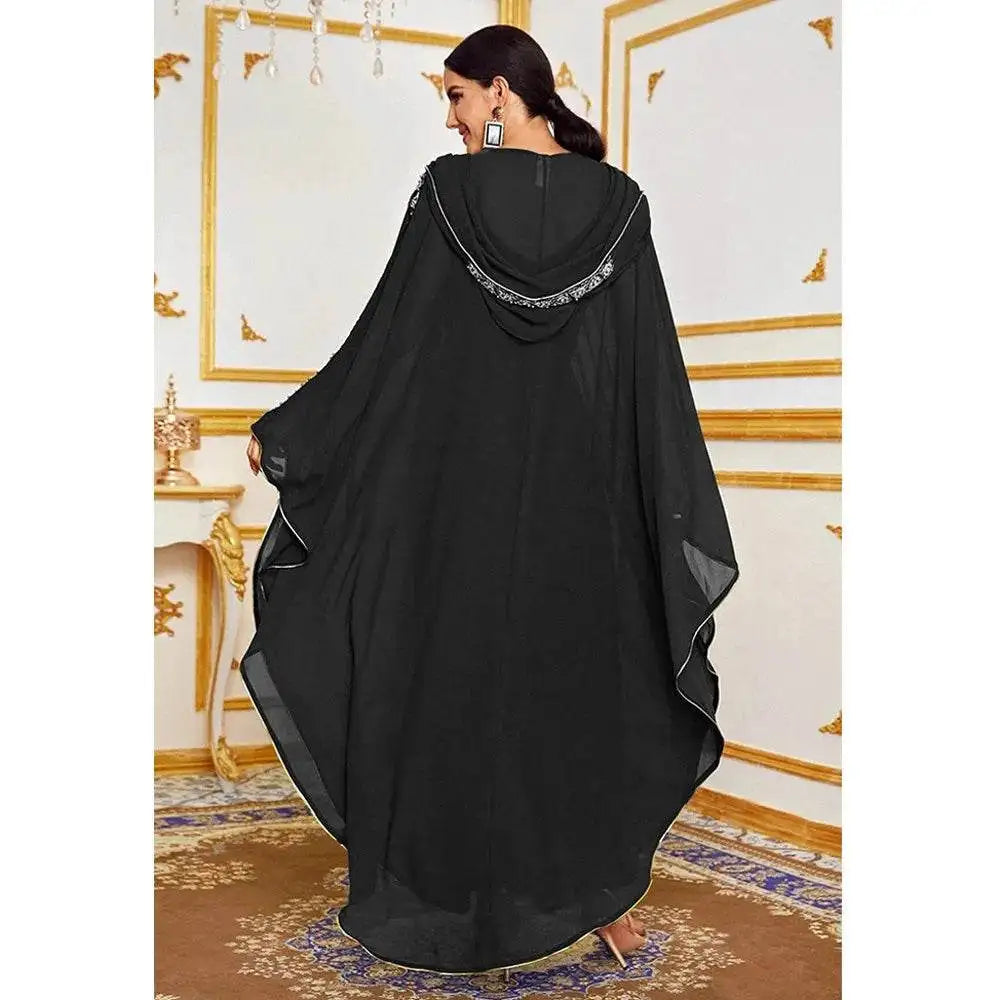 Elegant Hooded Kaftan Maxi Dress for Women elegant-hooded-kaftan-maxi-dress-for-women-7929935