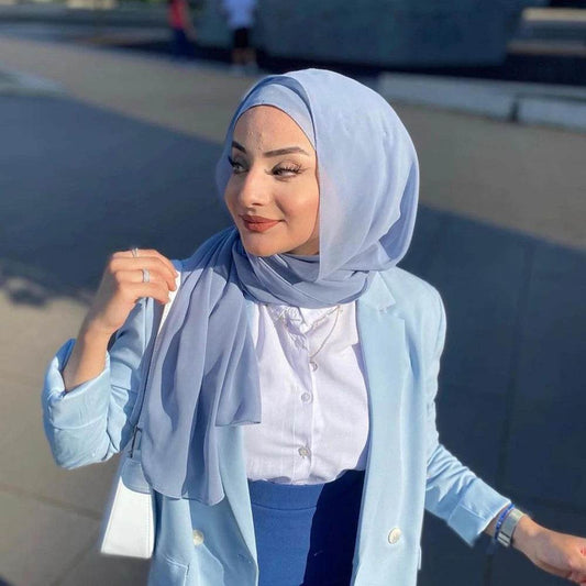 Elegant Premium Chiffon Hijab Scarf for Style elegant-premium-chiffon-hijab-scarf-for-style-3599514