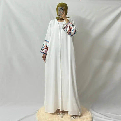 Elegant Printed Maxi Abaya for Ramadan elegant-printed-maxi-abaya-for-ramadan-7042100