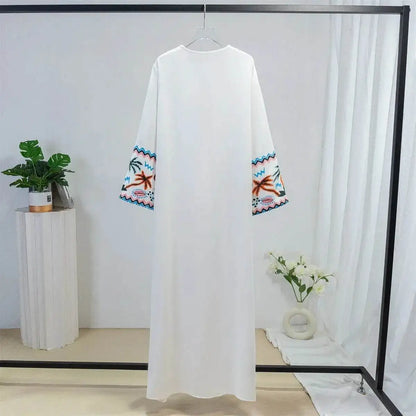 Elegant Printed Maxi Abaya for Ramadan elegant-printed-maxi-abaya-for-ramadan-3581531
