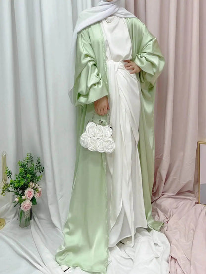 Elegant Puff Sleeve Loose Abaya Robe elegant-puff-sleeve-loose-muslim-abaya-robe-3796970