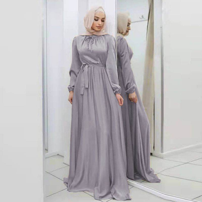 Elegant Satin Long Skirt - Soft & Swingy Style elegant-satin-long-skirt-soft-swingy-style-7451842