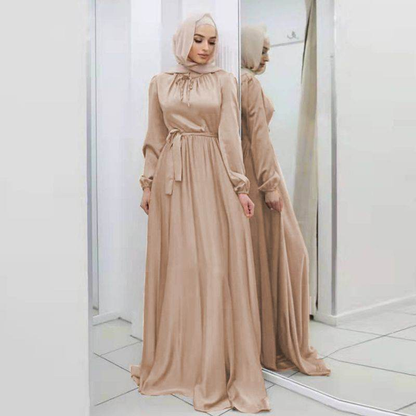 Elegant Satin Long Skirt - Soft & Swingy Style elegant-satin-long-skirt-soft-swingy-style-5699434