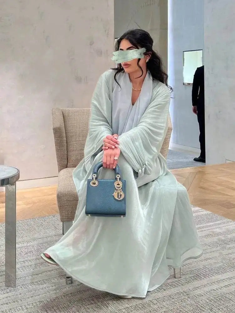 Elegant Silky Abaya Dress for Eid & Ramadan elegant-silky-abaya-dress-for-eid-ramadan-8593351