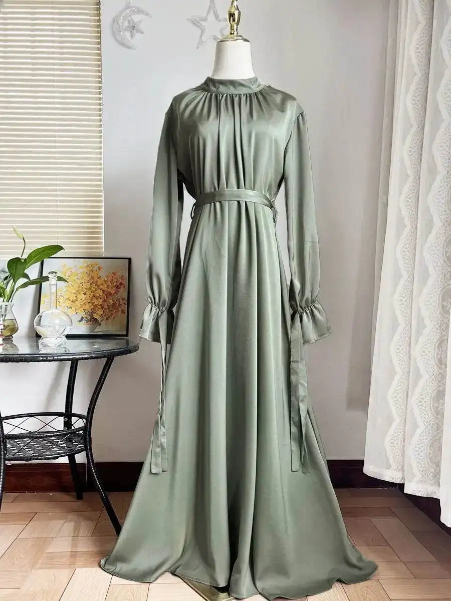 Elegant Silky Eid Dress elegant-silky-muslim-eid-dress-wy1461-1862706