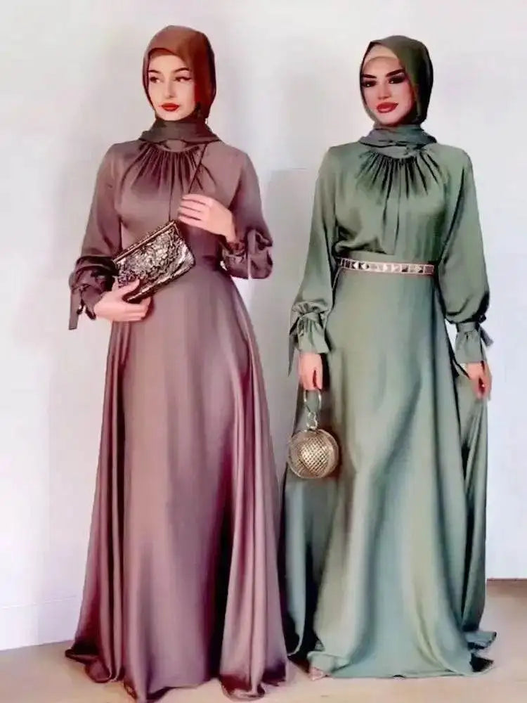 Elegant Silky Eid Dress elegant-silky-muslim-eid-dress-wy1461-7417260