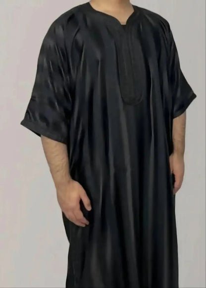 ElzEy Men's Long Sleeve Muslim Abaya Lslamic Dress Middle Eastern Saudi Clothing Moroccan Man Thobe Jubba Kandora Djellaba - Fabaya UK ElzEy Men's Long Sleeve Muslim Abaya Lslamic Dress Middle Eastern Saudi Clothing Moroccan Man Thobe Jubba Kandora Djellaba Sd2f13217bfa8433ea3215a8b1d57b8baY