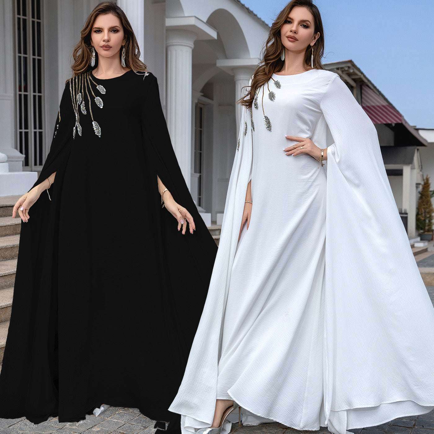 Embroidered Women's Robe Evening Gown - Fabaya UK 0 Embroidered Women's Robe Evening Gown 0 34672bc5-c37e-4893-b76c-5f9f0eb319e6-_1