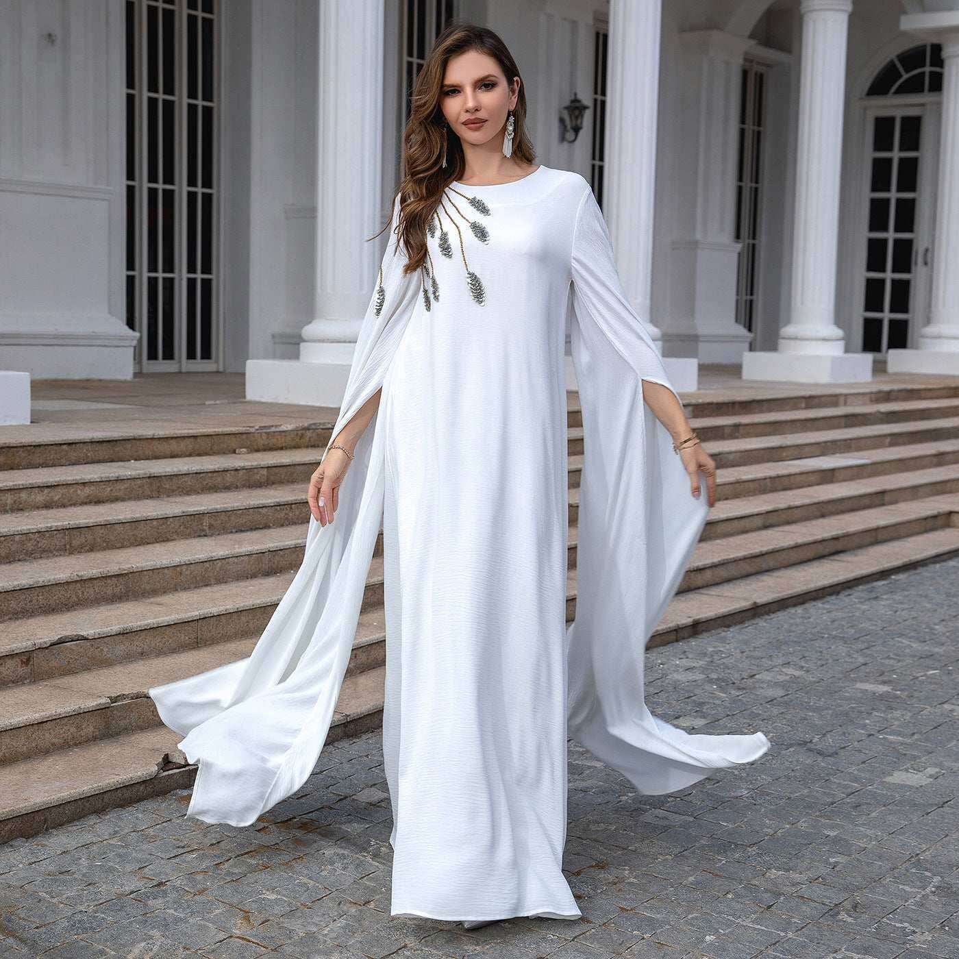 Embroidered Women's Robe Evening Gown - Fabaya UK 0 Embroidered Women's Robe Evening Gown 0 6d3bfc47-ffad-4302-8194-235221d2948b-_6