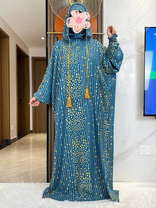Gold Dust Embroidered Cotton Abaya Dress gold-dust-embroidered-cotton-abaya-dress-9595307