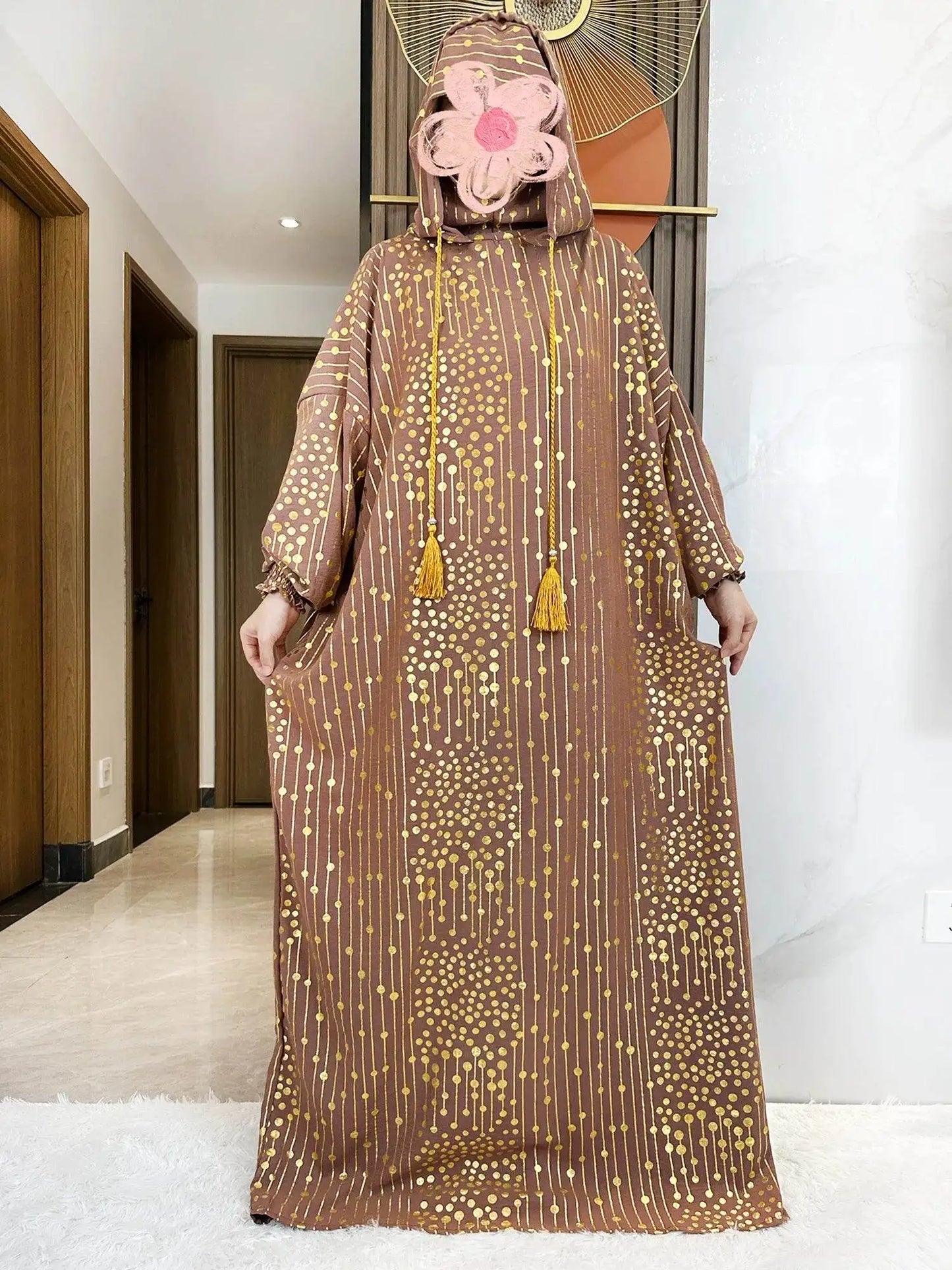 Gold Dust Embroidered Cotton Abaya Dress gold-dust-embroidered-cotton-abaya-dress-8178258