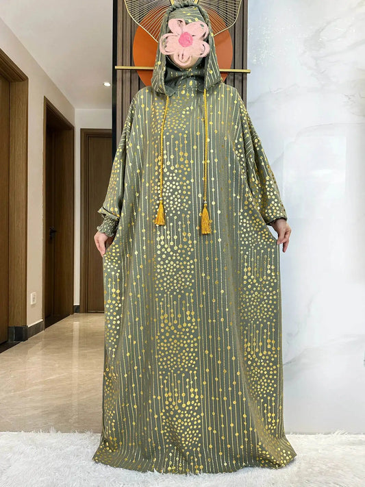 Gold Dust Embroidered Cotton Abaya Dress gold-dust-embroidered-cotton-abaya-dress-8048281
