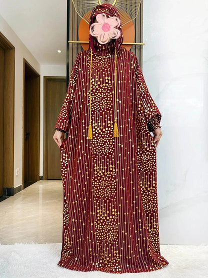 Gold Dust Embroidered Cotton Abaya Dress gold-dust-embroidered-cotton-abaya-dress-4607187