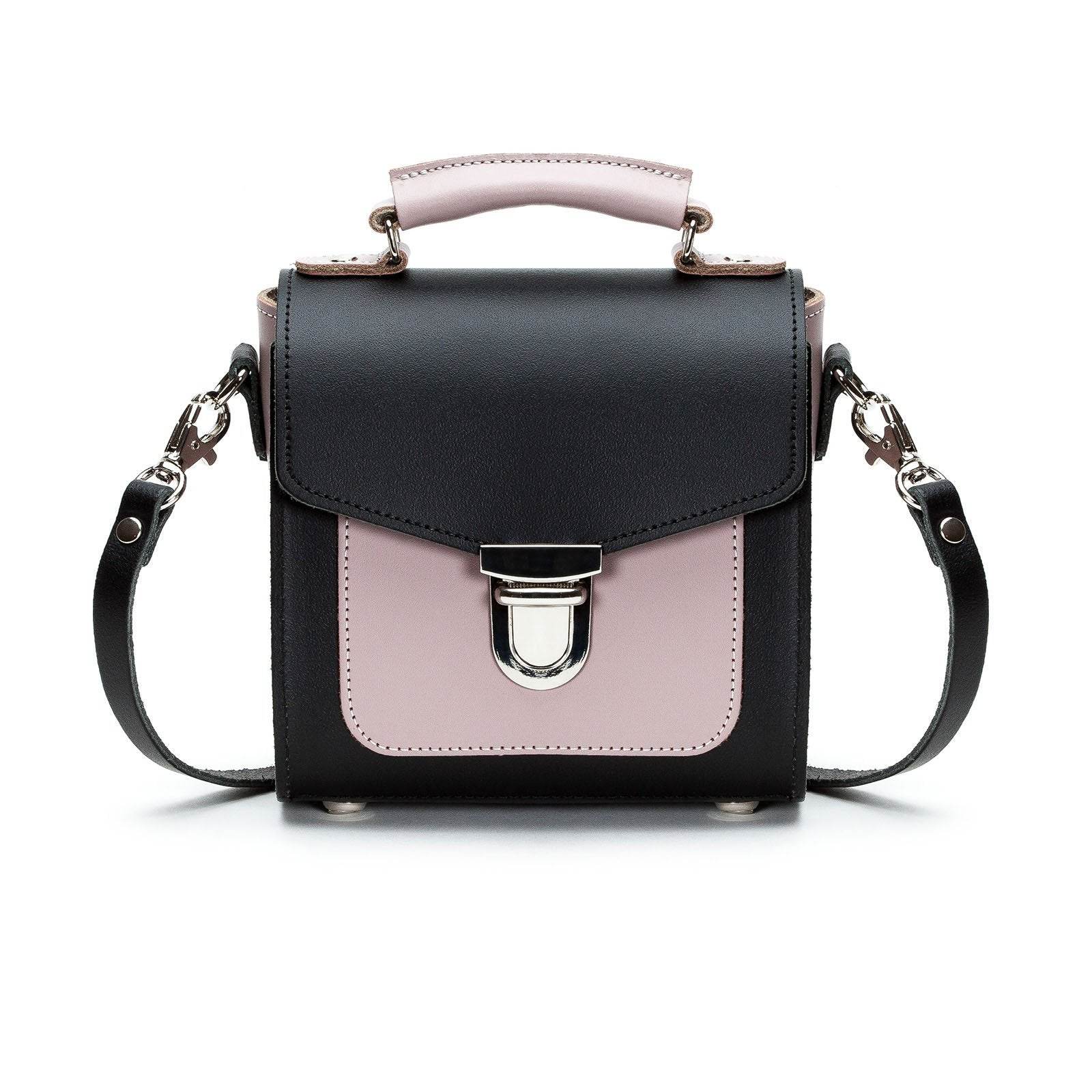Handmade Leather Sugarcube Handbag - Rose Truffle Sugarcube handmade-leather-sugarcube-handbag-rose-truffle-4490013