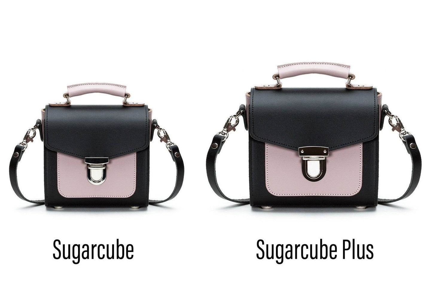 Handmade Leather Sugarcube Handbag - Rose Truffle Sugarcube handmade-leather-sugarcube-handbag-rose-truffle-9743032